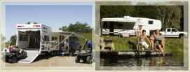 ATV going into RV